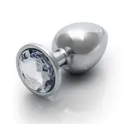 Ouch! Medium Gem Metal Anal Plug