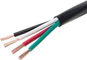150m Outdoor UV Protection Rated Professional Speaker Audio Cable 16AWG Direct Burial 16/4 Bulk Spool (500FT)