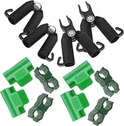 CAXUSD 1 Set Professional Plant Trellis Connector Durable Fixed Plant Buckle Clamps for Greenhouse Films for Building Climbing Frames and Garden Support