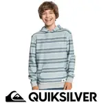 🌟現貨🌟 140-160CM QUICKSILVER 美國條紋 帽T 兒童衣服 長袖 運動 男童長袖 兒童上衣 幼童衣服