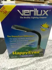 Verilux Seasonal Affective Natural Daylight "Happy Eyes" Gooseneck Desk Lamp(1BB