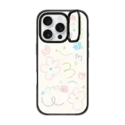 iPhone 16 Pro Impact Ring Stand Case MagSafe Compatible Summer Flowers