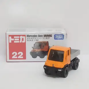 Tomica Regular No.22 Mercedes-Benz Unimog Takara Tomy 壓鑄汽車微型