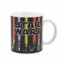 在飛比找蝦皮購物優惠-【現貨】Star Wars Mug星球大戰光劍熱反應陶瓷咖啡