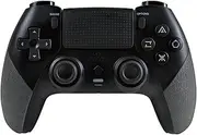 Alone ALGA-P5WCK Wireless Controller for PS5, BK 6.4 x 2.6 x 4.3 inches (16.2 x 6.7 x 11 cm), Game, Continuous Fire Function, Macro Function, 2 Deadzone Settings, PS5 Compatible, Black