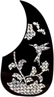 GREENADSCAPE Butterfly Acoustic Guitar Pickguard Self Adhesive Thin Design for Better Protection Lightweight Durable for Acoustic Guitars Prevents Scratches Easy to Use Store