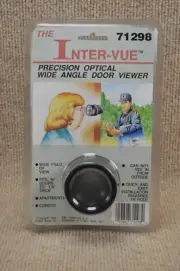 Precision Optical Super Wide Angle Door Viewer, Safety First, 1-3/4" View Screen