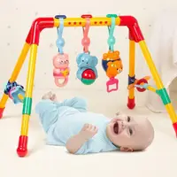 在飛比找樂天市場購物網優惠-嬰兒健身架嬰兒健身機撥浪鼓床鈴 0-12 個月嬰兒禮物
