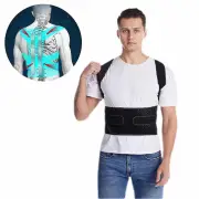 Adjustable Back Support Belt Breathable Back Posture Corrector Shoulder Lumbar Spine Support Back Protector Body Straigh