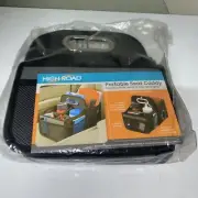 High Road Portable Seat Caddy Organiser Travel Storage w/ Carry Handle Black