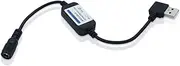 Wamlet Heated Jacket Adapter Charger USB Voltage Step Up Cable for Milwaukee, M12, Snap-on, Metabo, Craftsman, AEG, Makita