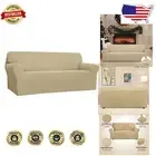 Elegant Elastic Bottom Sofa Cover - Machine Washable for Easy Care & Protection