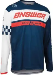 NEW ANSWER Arkon Octane Youth Jersey - Navy/White/Red - YXS - MOTORCYCLE/OFFROAD