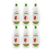 Dove Revitalizing Goji Berries & Camelia Oil Shower Gel, 225ml (Pack of 6)