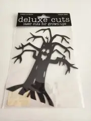 Scary Tree - Die Cut Laser Cut New - Deluxe Mini Cuts Scrapbooking - Retired #23