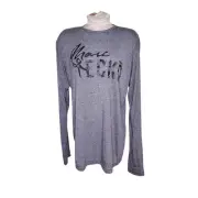 MARC ECKO Cut & Sew Men’s Size Large Gray Long Sleeve Logo T-Shirt NWT