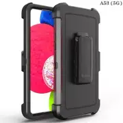 For Samsung Galaxy A53 5G Armor Case Belt Clip Fit Otterbox / Screen Protector
