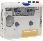 Justivana USB Cassette Player Tape to MP3 Color Button Support Type Interface Multifunction Convenient ABS 1Set
