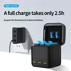 ​Battery Storage Charging Box Docks Case Cover For Gopro Hero 9/10/11/12 NEW