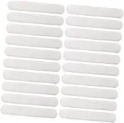 Healvian 100pcs Hat Sweat Sticker Lining Shirt White Non-Woven Fabric Miss