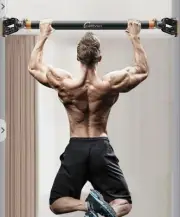 Doorway pull up bar. Suitable for door frame between 92-124cm. Up to 440lbs