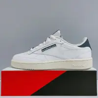 在飛比找蝦皮商城優惠-REEBOK CLUB C 85 男生 白色 皮革 舒適 經