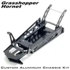 Aluminum Chassis Frame kit for Tamiya Grasshopper Hornet 1/10 Buggy