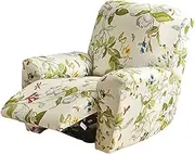 Stretch Recliner Slipcover Reclining Chair Cover 4-Pieces Lazy Boy Recliner Sofa Chair Cover with Side Pocket & Elastic Bottom for Recliner Furniture Protector for Kid Pet (Color : #34)