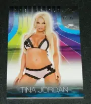 2017 Benchwarmer TINA JORDAN Dreamgirls #130 Gold Foil/25 PLAYBOY Playmate Sexy