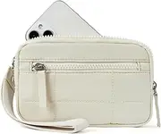 [Generic] Convely Essential Wristlet, Convely Wallet Wristlet For Women With 3 Zipper Purse, Nylon Quilted Wallets For Women, Nylon Quilted Wallets For Women, Convely Wristlet Wallets For Women