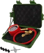 VALICLUD 1 Set Accurate Dial Tire Pressure Gauge for Trucks Durable Construction Easy Installation for Car Modification Precise Readings for Monitoring