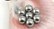 100 pcs stainles steel nail polish agitator mixing balls 6mm 0.25" inch