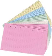 TEHAUX 2 Sets A5 Loose-leaf Papers for Home/store Beautiful Design Easy Organization for Writing Note-taking