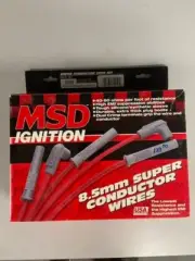MSD 32959 Super Conductor Spark Plug Wire Set Ford 2.3L Dual Plug, 4 cy, 1990-97