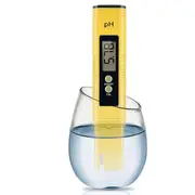 PH Meter, Digital High Accuracy Water Quality PH Meter with ATC, 0-14 Measurement Range PH Tester for Household Drinking Water, Hydroponics, Aquarium