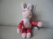 Russ Berrie Donkey Key Clip 5" Bean Bag Plush 05488