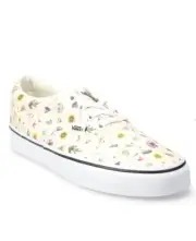 Vans Doheny Pressed Flower Floral Shoes Sneakers Women's Size 6.5 Sunflower