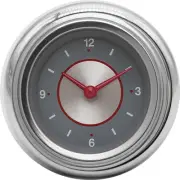 52-53 Ford Car Billet Aluminum Clock Insert w/Classic Instruments Silver Series (for: Ford)