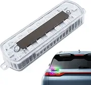 Wireless Trailer Lights - Solar Colorful Wireless Rock Lights,Automotive Warning Urgency Lighting for Night Motorcycle Bike Home Holiday Outdoor