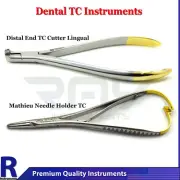 Distal End Ligature TC Wire Cutter Mathieu Needle Holder TC Orthodontic Dental
