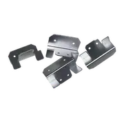 Sphere Solar Panel Mounting Bracket Kit - 4Pce Silver with M6 NUT/BOLTS