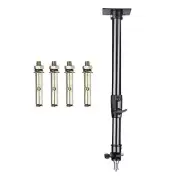 Photography Ceiling Arm Light Stand with 1/4 3/8 Adapter