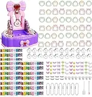 Bag Charm Kit Kids,Bag Pendant Making Set - Keychain Charm Craft Set for Children Aged 4+, Quicksand Pendant Art Accessories