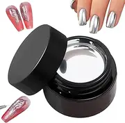Metal Mirror Gel Liner,Metal Painting Drawing Mirror Nail Gel Polish | 10g Lasting Manicure Portable Fingernails Art for Beginners or Professionals