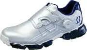 BRIDGESTONE Golf Shoes ZSP-BITER TOUR BOA WIDE Silver Blue SH2401 US7(25cm)