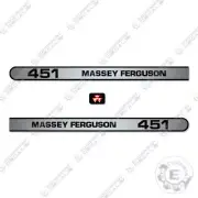 Fits Massey Ferguson 451 Decal Kit Tractor - With CAB - 7 YEAR OUTDOOR 3M VINYL!