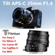 TTArtisan Tilt 35mm F1.4 APS-C Large Aperture Lens for Sony Nikon Canon Fuji M43
