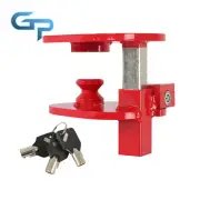 Steel Ball and Ring Hitch Lock Durable Secure Trailer Hitch Lock B005CIGVGM