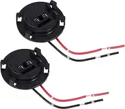 H7 Led Headlight Bulb Holder Korean Design Socket for Car Easy Install Wide Range Car Model Compatibility