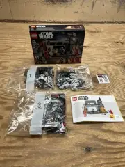 LEGO Star Wars Paz Vizsla and Moff Gideon Battle Mandalorian OpenBox Complete